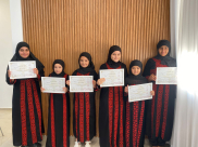 يافا: مركز نجم الدين يُكرم طلابه الحافظين لجزئي عمّ وتبارك